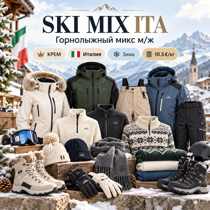SKI MIX ITA Горнолыжный микс м/ж КРЕМ Италия