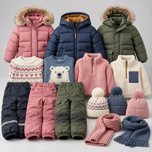 Lidl mix kinder winter Микс детский зима СТОК Германия, кг